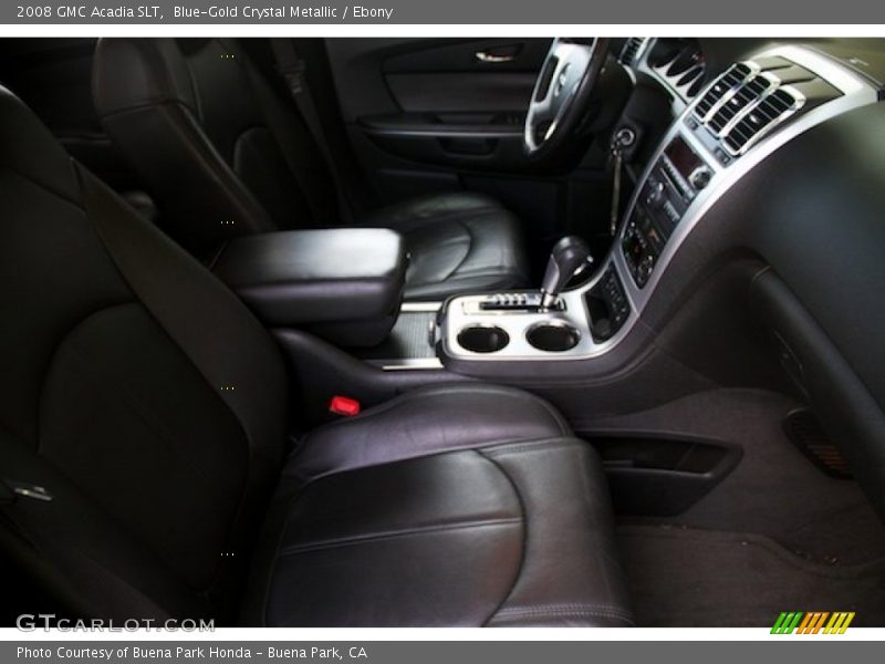 Blue-Gold Crystal Metallic / Ebony 2008 GMC Acadia SLT