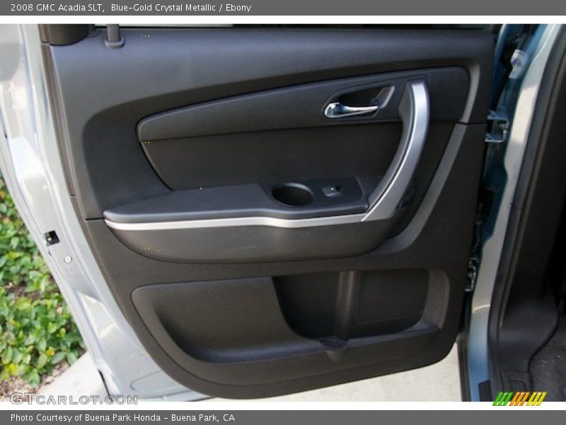 Blue-Gold Crystal Metallic / Ebony 2008 GMC Acadia SLT