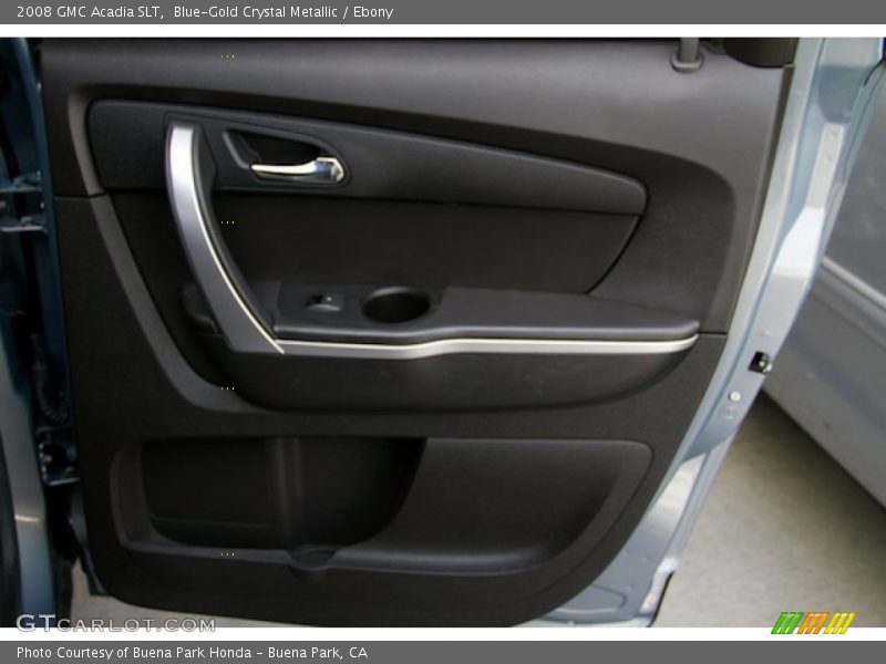 Blue-Gold Crystal Metallic / Ebony 2008 GMC Acadia SLT