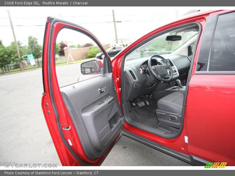 Redfire Metallic / Charcoal 2008 Ford Edge SEL