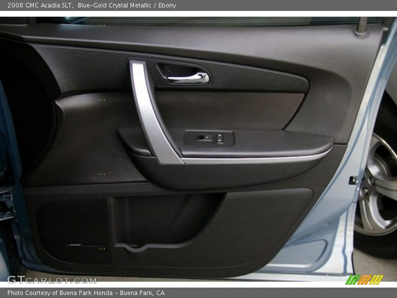 Blue-Gold Crystal Metallic / Ebony 2008 GMC Acadia SLT
