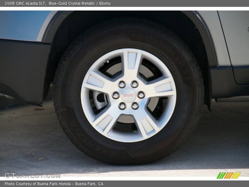 Blue-Gold Crystal Metallic / Ebony 2008 GMC Acadia SLT