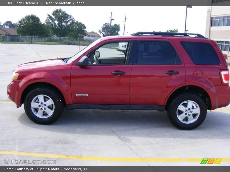 Redfire Metallic / Stone 2008 Ford Escape XLT