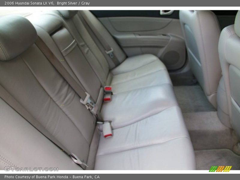 Bright Silver / Gray 2006 Hyundai Sonata LX V6