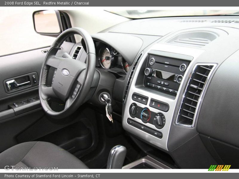 Redfire Metallic / Charcoal 2008 Ford Edge SEL