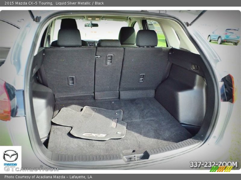 Liquid Silver Metallic / Black 2015 Mazda CX-5 Touring