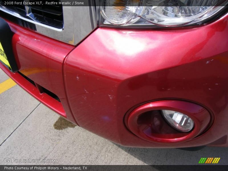 Redfire Metallic / Stone 2008 Ford Escape XLT