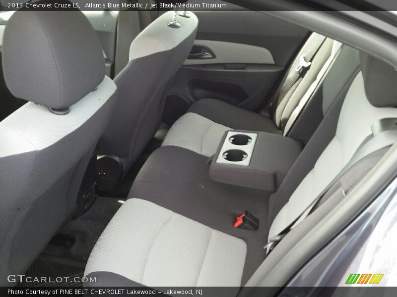 Atlantis Blue Metallic / Jet Black/Medium Titanium 2013 Chevrolet Cruze LS