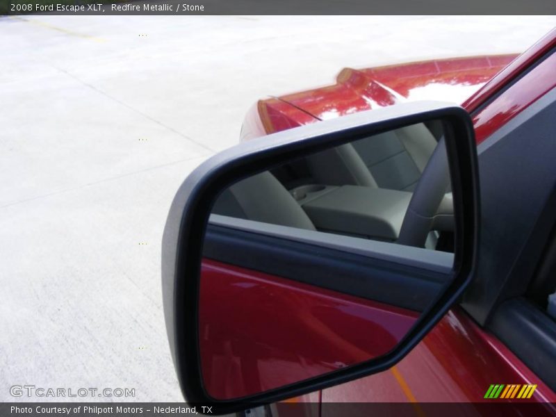 Redfire Metallic / Stone 2008 Ford Escape XLT