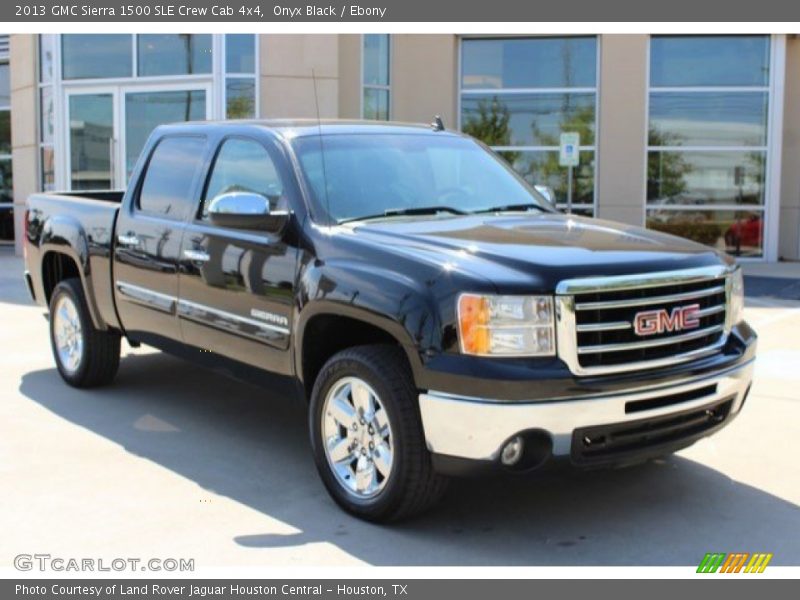 Onyx Black / Ebony 2013 GMC Sierra 1500 SLE Crew Cab 4x4