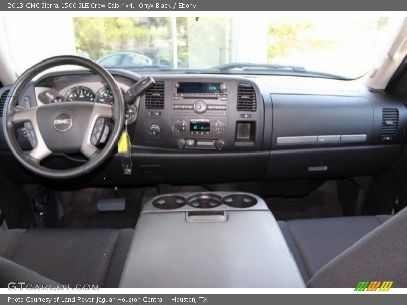 Onyx Black / Ebony 2013 GMC Sierra 1500 SLE Crew Cab 4x4