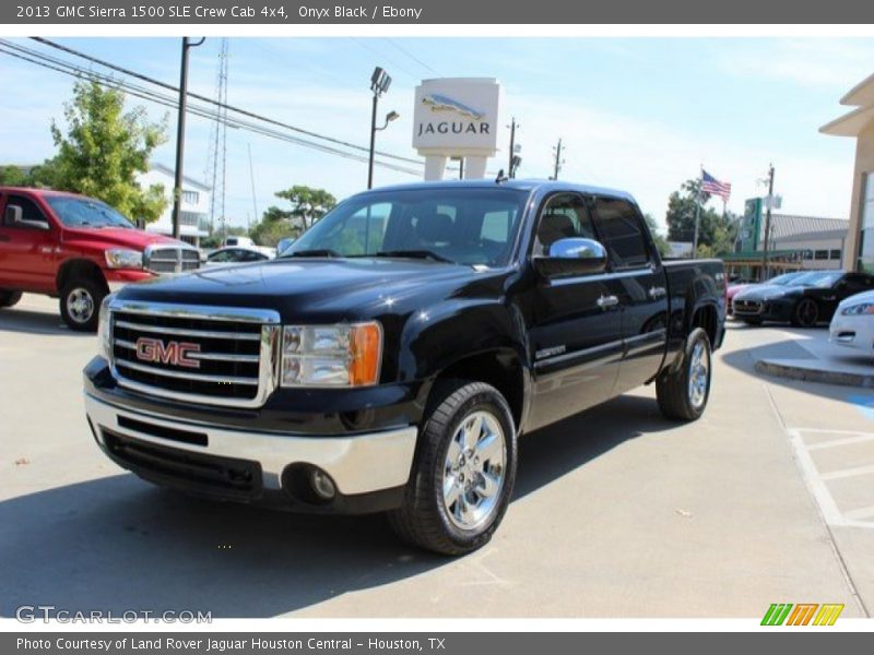 Onyx Black / Ebony 2013 GMC Sierra 1500 SLE Crew Cab 4x4