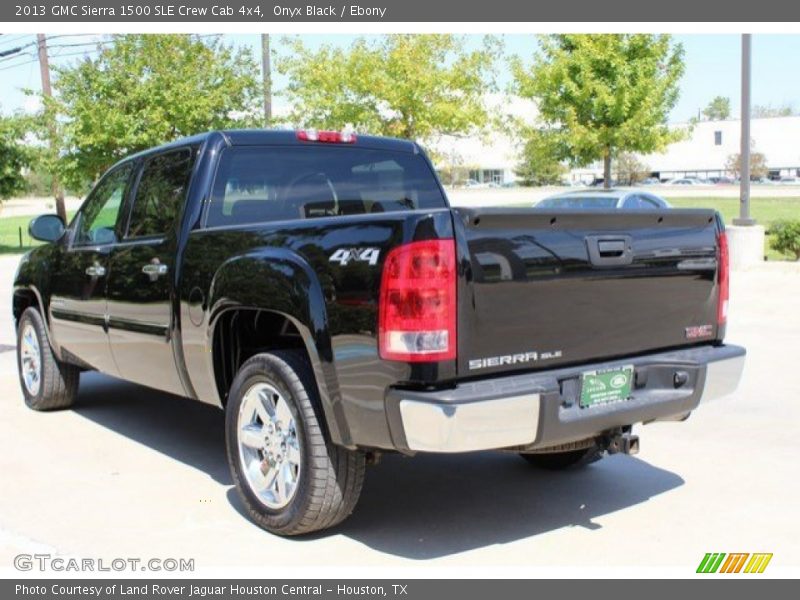Onyx Black / Ebony 2013 GMC Sierra 1500 SLE Crew Cab 4x4