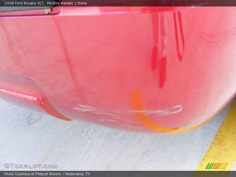 Redfire Metallic / Stone 2008 Ford Escape XLT