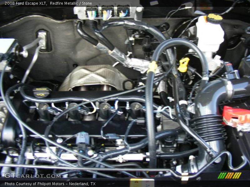 Redfire Metallic / Stone 2008 Ford Escape XLT