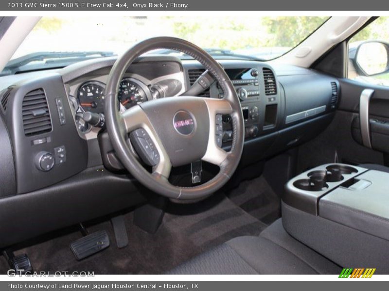 Onyx Black / Ebony 2013 GMC Sierra 1500 SLE Crew Cab 4x4