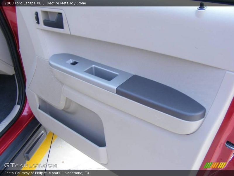 Redfire Metallic / Stone 2008 Ford Escape XLT