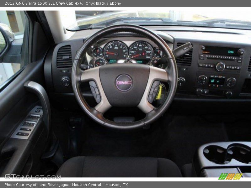 Onyx Black / Ebony 2013 GMC Sierra 1500 SLE Crew Cab 4x4