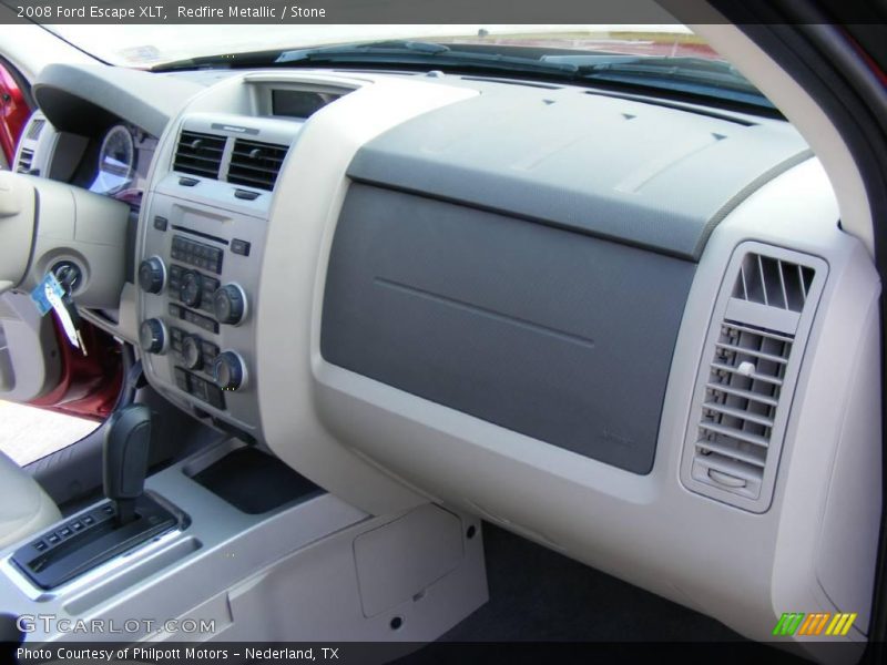 Redfire Metallic / Stone 2008 Ford Escape XLT