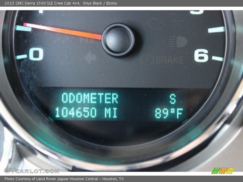 Onyx Black / Ebony 2013 GMC Sierra 1500 SLE Crew Cab 4x4