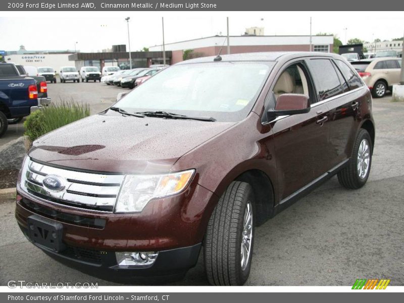 Cinnamon Metallic / Medium Light Stone 2009 Ford Edge Limited AWD