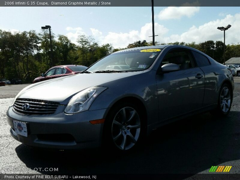 Diamond Graphite Metallic / Stone 2006 Infiniti G 35 Coupe