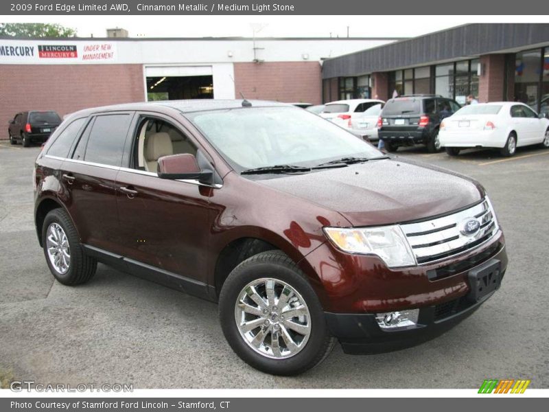 Cinnamon Metallic / Medium Light Stone 2009 Ford Edge Limited AWD
