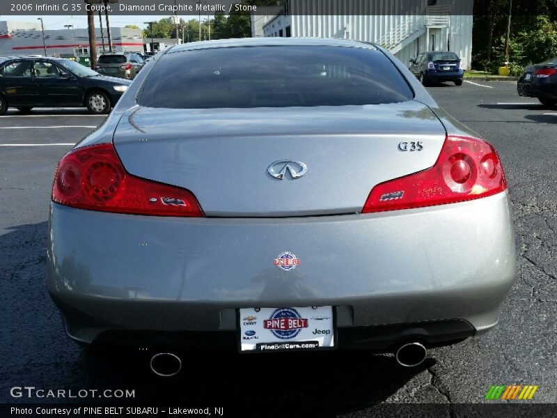 Diamond Graphite Metallic / Stone 2006 Infiniti G 35 Coupe