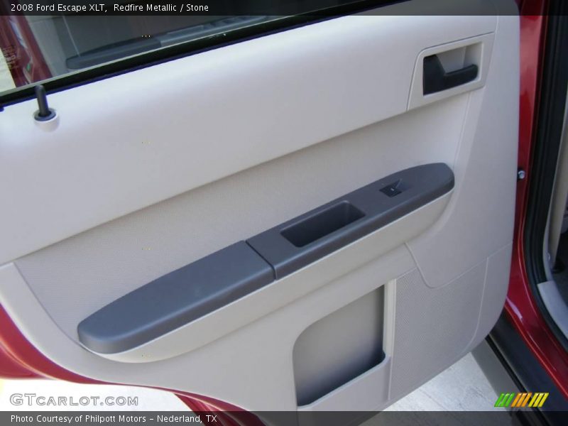 Redfire Metallic / Stone 2008 Ford Escape XLT