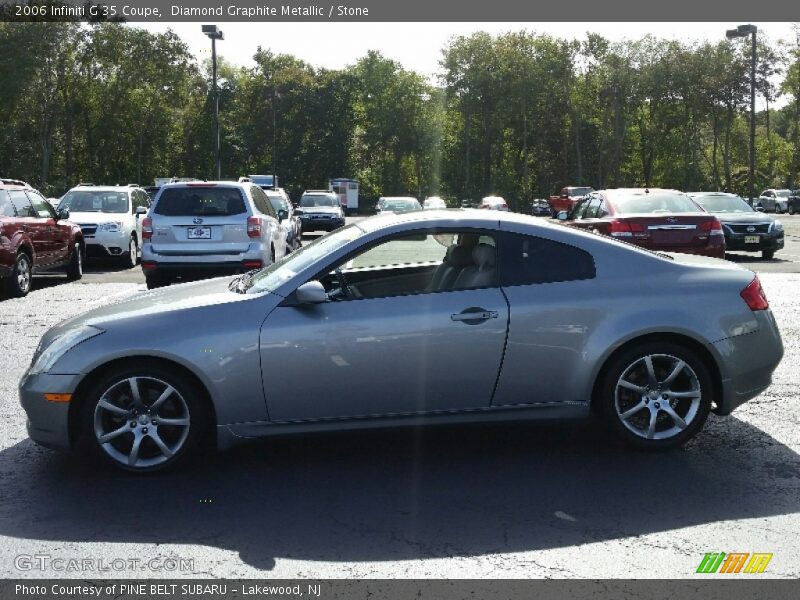Diamond Graphite Metallic / Stone 2006 Infiniti G 35 Coupe