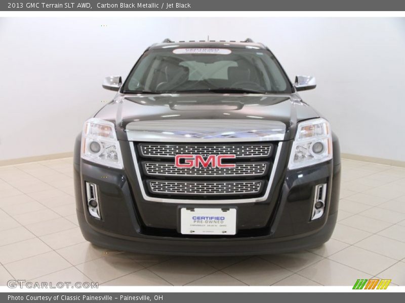 Carbon Black Metallic / Jet Black 2013 GMC Terrain SLT AWD