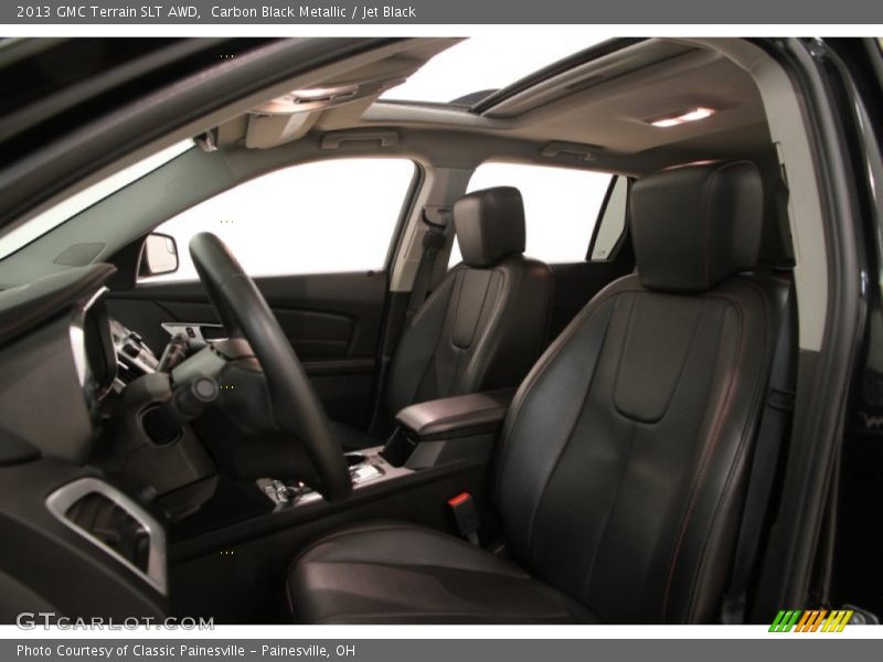 Carbon Black Metallic / Jet Black 2013 GMC Terrain SLT AWD