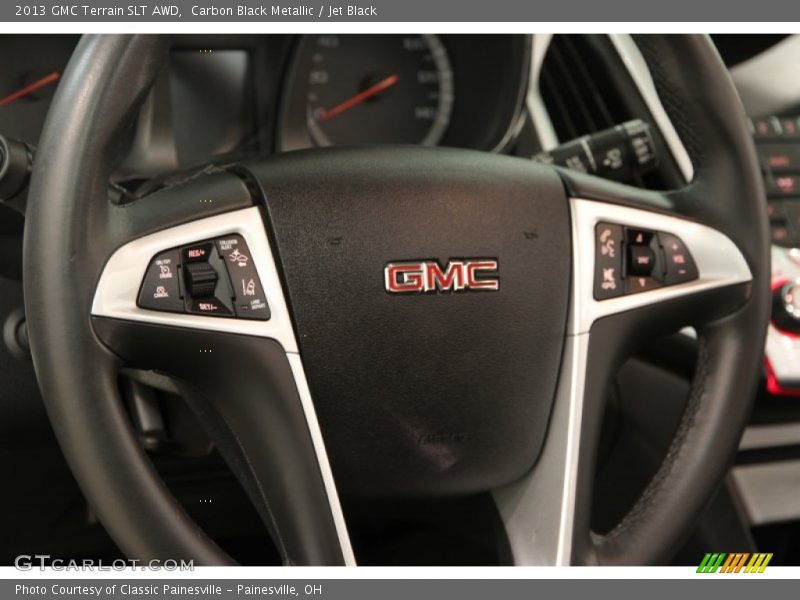 Carbon Black Metallic / Jet Black 2013 GMC Terrain SLT AWD