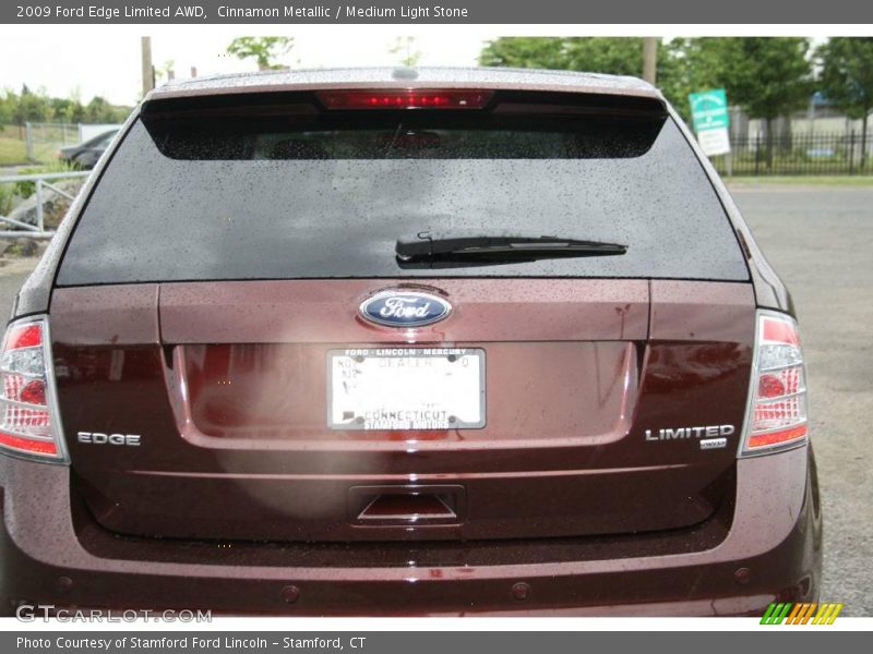 Cinnamon Metallic / Medium Light Stone 2009 Ford Edge Limited AWD