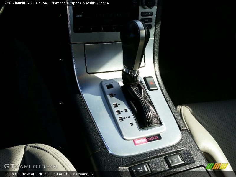 Diamond Graphite Metallic / Stone 2006 Infiniti G 35 Coupe