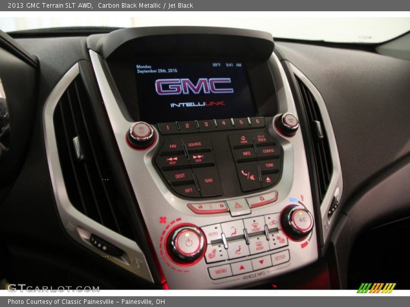 Carbon Black Metallic / Jet Black 2013 GMC Terrain SLT AWD