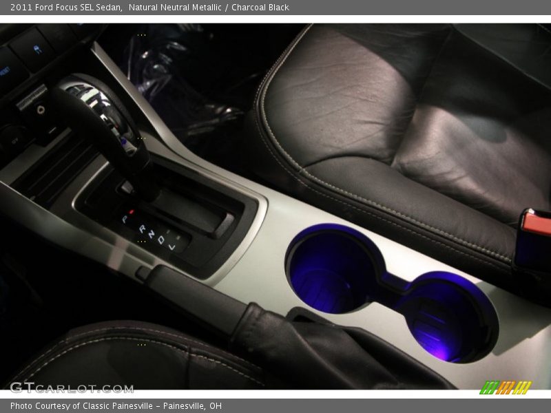 Natural Neutral Metallic / Charcoal Black 2011 Ford Focus SEL Sedan