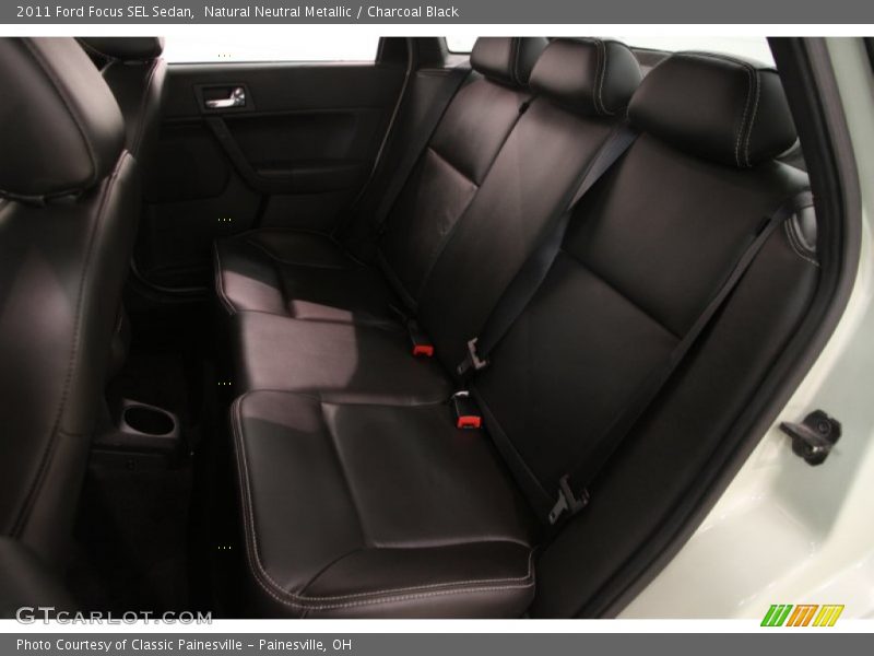 Natural Neutral Metallic / Charcoal Black 2011 Ford Focus SEL Sedan