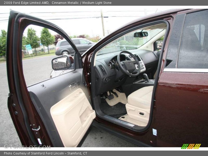 Cinnamon Metallic / Medium Light Stone 2009 Ford Edge Limited AWD