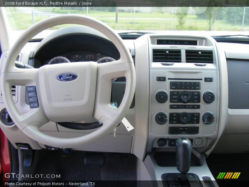 Redfire Metallic / Stone 2008 Ford Escape XLT