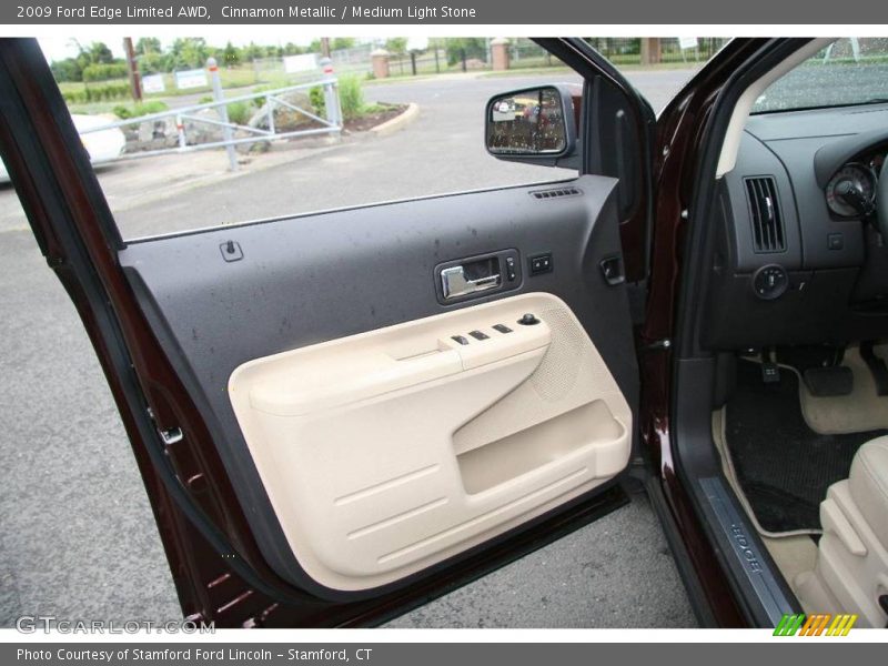 Cinnamon Metallic / Medium Light Stone 2009 Ford Edge Limited AWD