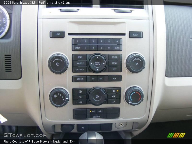 Redfire Metallic / Stone 2008 Ford Escape XLT