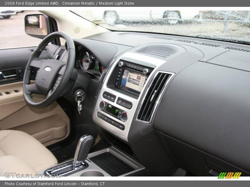 Cinnamon Metallic / Medium Light Stone 2009 Ford Edge Limited AWD