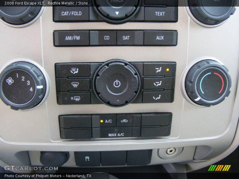 Redfire Metallic / Stone 2008 Ford Escape XLT