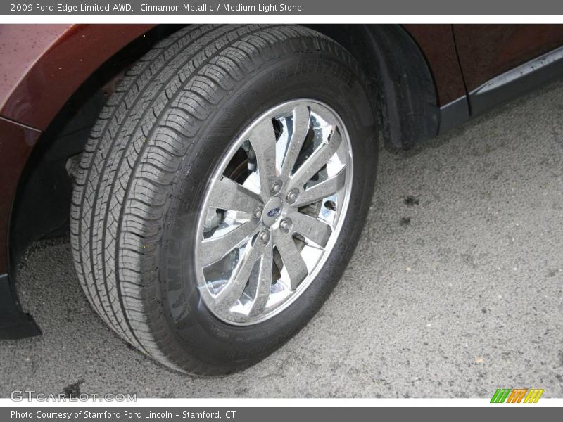 Cinnamon Metallic / Medium Light Stone 2009 Ford Edge Limited AWD
