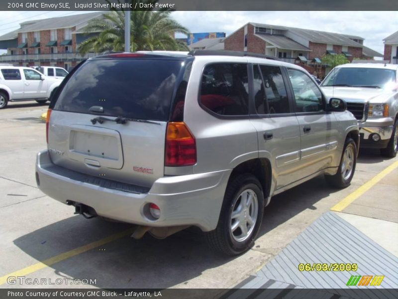Liquid Silver Metallic / Dark Pewter 2004 GMC Envoy SLE