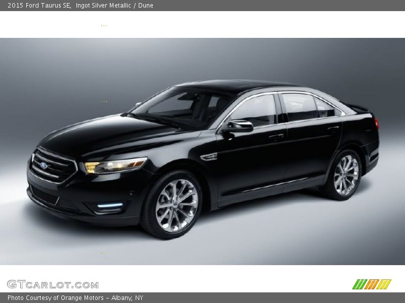 Ingot Silver Metallic / Dune 2015 Ford Taurus SE