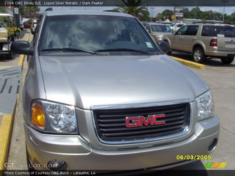 Liquid Silver Metallic / Dark Pewter 2004 GMC Envoy SLE