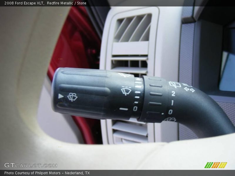 Redfire Metallic / Stone 2008 Ford Escape XLT