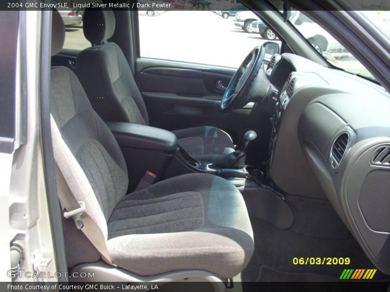 Liquid Silver Metallic / Dark Pewter 2004 GMC Envoy SLE